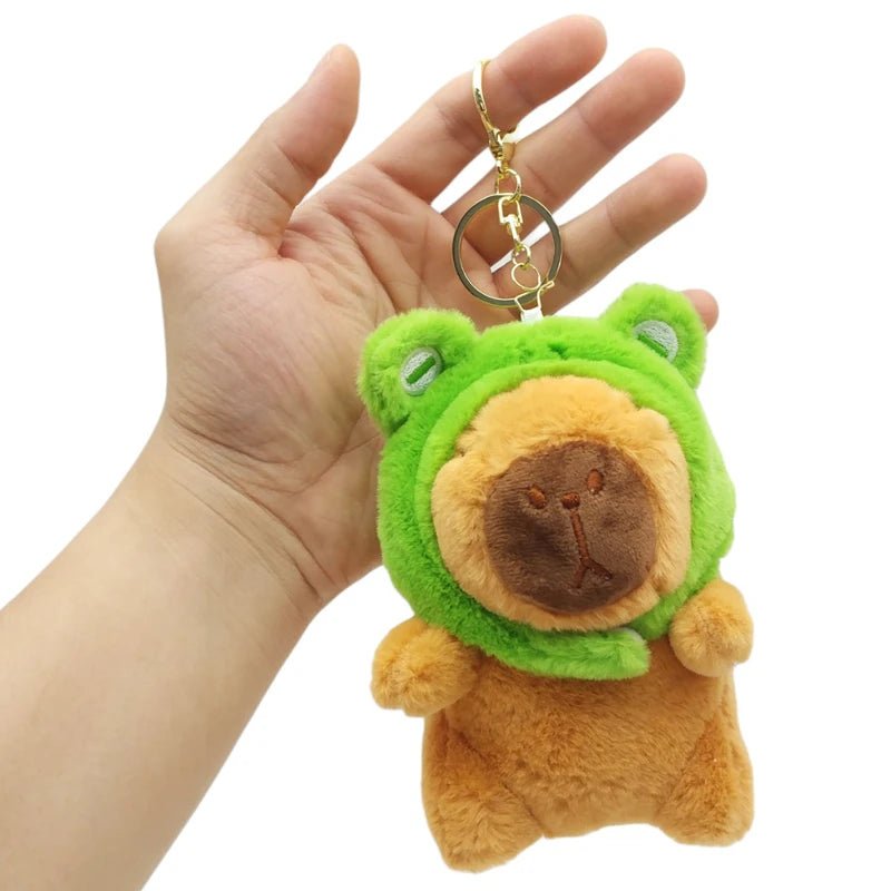 Llavero Capibara Rana - shop_name peluche capibara popmart labubu diadelniño paraguay comprar en shop_name Llavero Capibara Rana, la mejor calidad en - Wow Concept Llavero Capibara Rana en