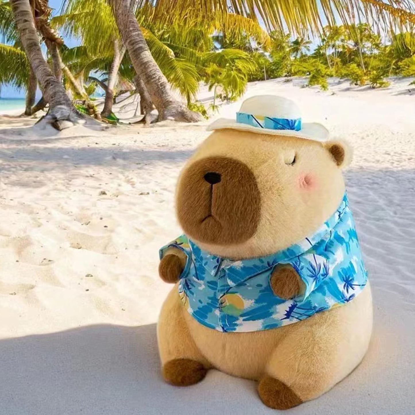 Peluche Capibara Playera Azul - shop_name peluche capibara popmart labubu diadelniño paraguay comprar en shop_name Peluche Capibara Playera Azul, la mejor calidad en - Mi tienda Peluche Capibara Playera Azul en