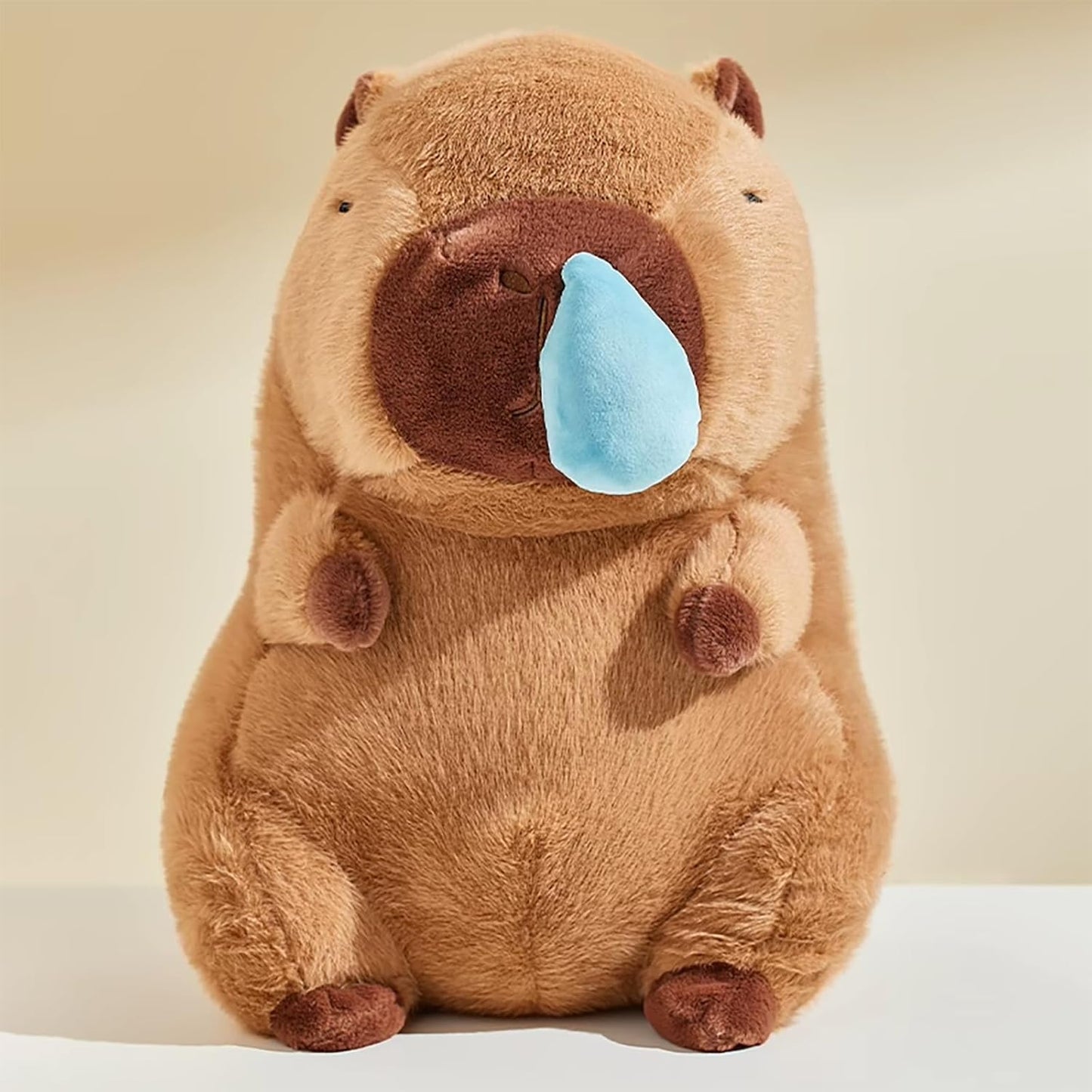 Peluche Capibara Sonriente con Babero - shop_name peluche capibara popmart labubu diadelniño paraguay comprar en shop_name Peluche Capibara Sonriente con Babero, la mejor calidad en - Mi tienda Peluche Capibara Sonriente con Babero en