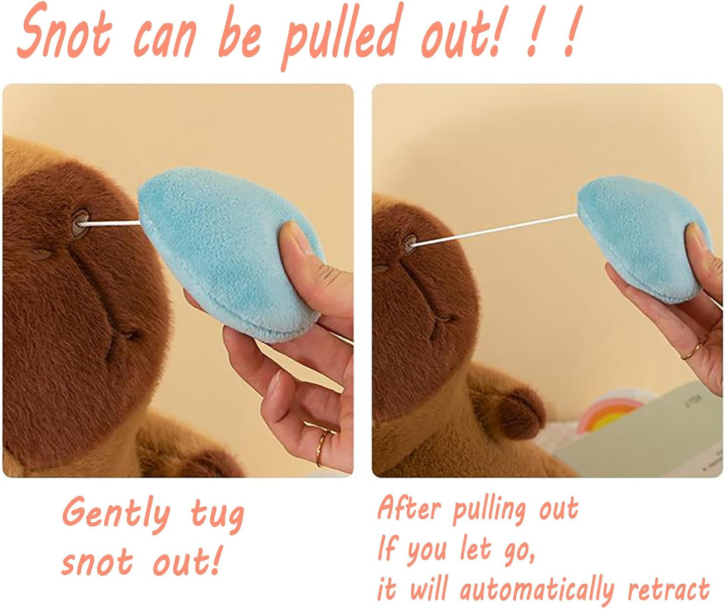 Peluche Capibara Sonriente con Babero - shop_name peluche capibara popmart labubu diadelniño paraguay comprar en shop_name Peluche Capibara Sonriente con Babero, la mejor calidad en - Mi tienda Peluche Capibara Sonriente con Babero en