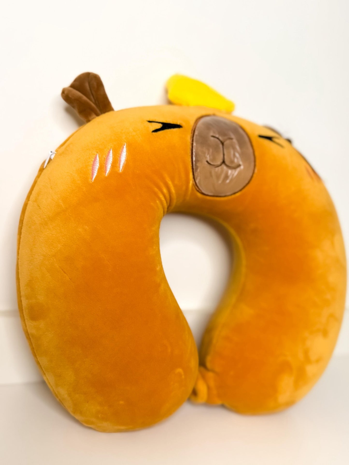 Almohada de Cuello Capibara - shop_name peluche capibara popmart labubu diadelniño paraguay comprar en shop_name Almohada de Cuello Capibara, la mejor calidad en - Wow Concept Almohada de Cuello Capibara en
