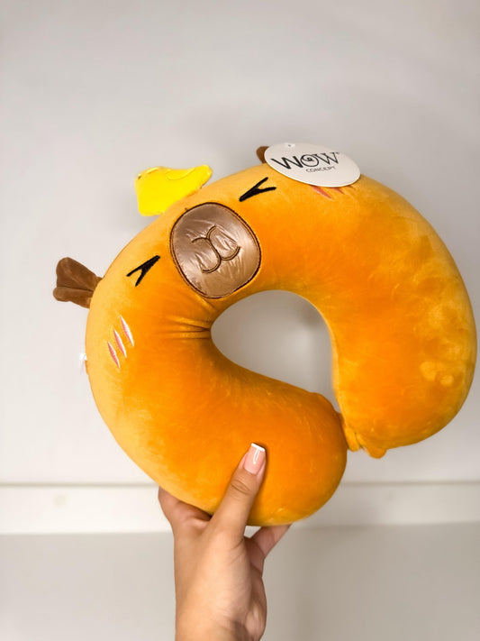 Almohada de Cuello Capibara - shop_name peluche capibara popmart labubu diadelniño paraguay comprar en shop_name Almohada de Cuello Capibara, la mejor calidad en - Wow Concept Almohada de Cuello Capibara en