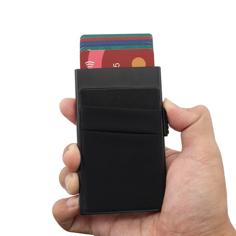 Billetera Minimalista de Aluminio con Protección RFID – Tarjetero Slim para Hombres y Mujeres - shop_name peluche capibara popmart labubu diadelniño paraguay comprar en shop_name Billetera Minimalista de Aluminio con Protección RFID – Tarjetero Slim para Hombres y Mujeres, la mejor calidad en - Wow Concept Billetera Minimalista de Aluminio con Protección RFID – Tarjetero Slim para Hombres y Mujeres en