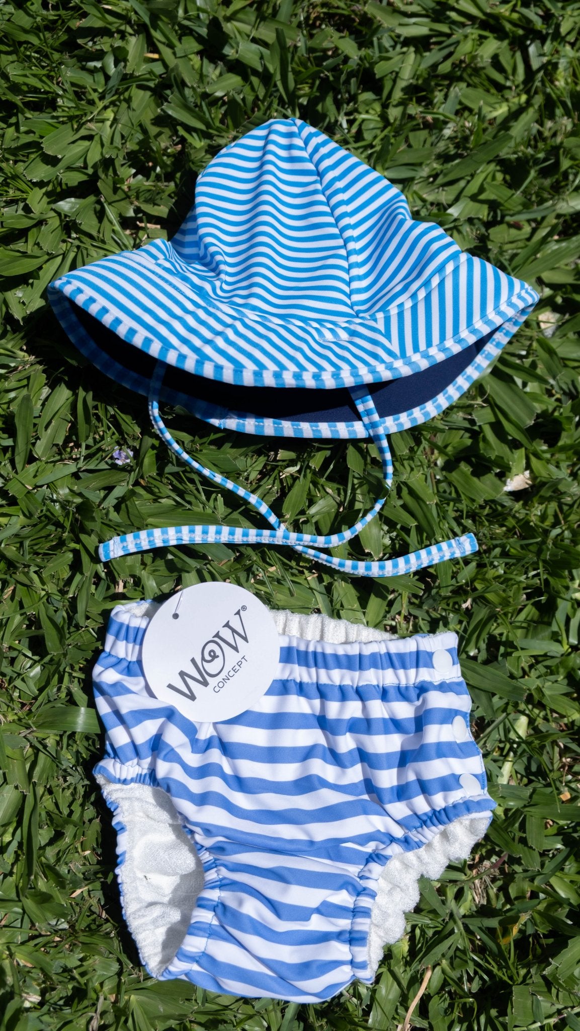 Conjunto de Baño Bebé 2 Piezas UPF50 - Traje Baño + Gorro Solar Protección UV Transpirable - shop_name peluche capibara popmart labubu diadelniño paraguay comprar en shop_name Conjunto de Baño Bebé 2 Piezas UPF50 - Traje Baño + Gorro Solar Protección UV Transpirable, la mejor calidad en - Wow Concept Conjunto de Baño Bebé 2 Piezas UPF50 - Traje Baño + Gorro Solar Protección UV Transpirable en