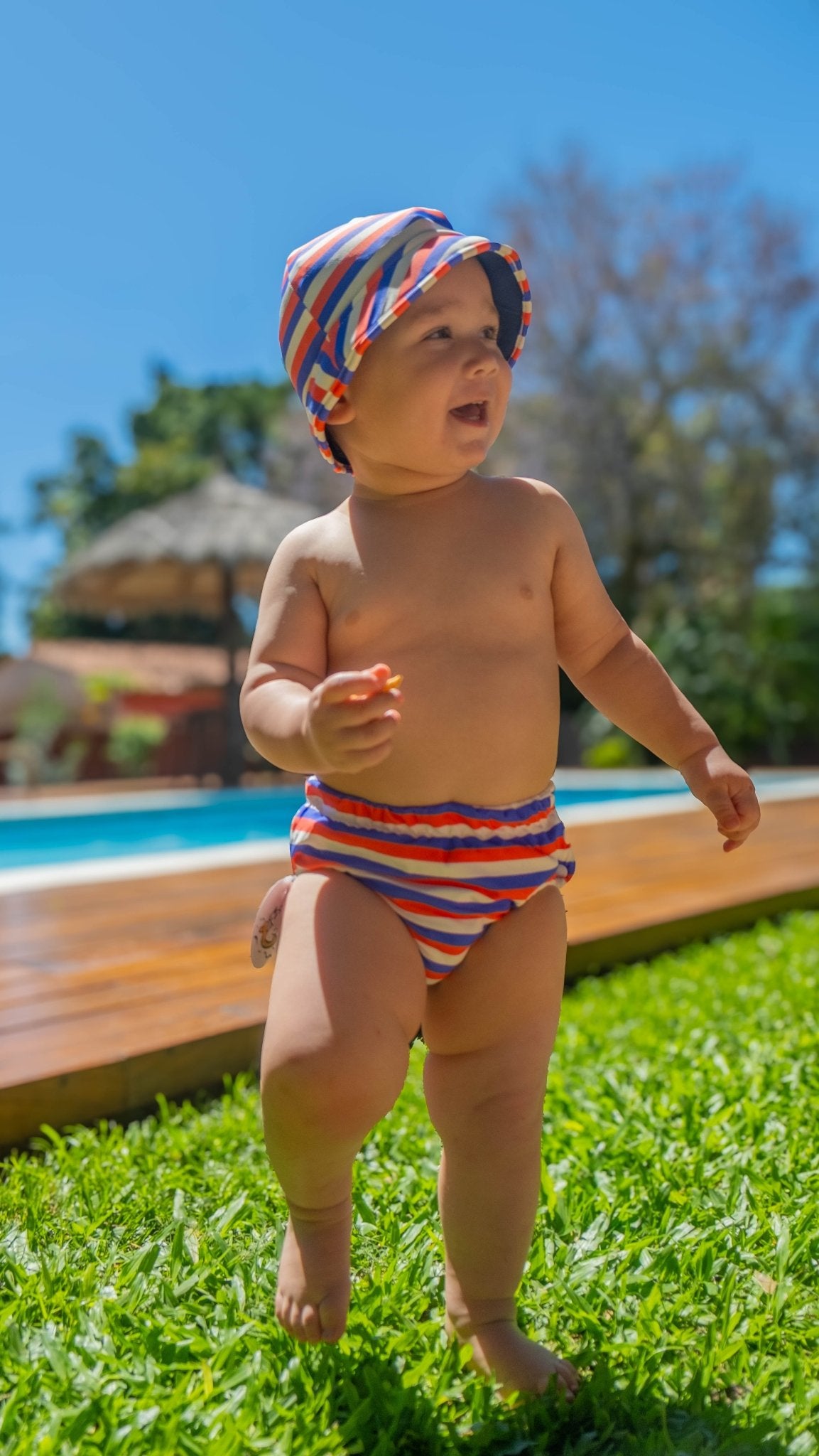 Conjunto de Baño Bebé UPF50 | Traje de Baño y Gorro Solar con Protección UV - shop_name peluche capibara popmart labubu diadelniño paraguay comprar en shop_name Conjunto de Baño Bebé UPF50 | Traje de Baño y Gorro Solar con Protección UV, la mejor calidad en - Wow Concept Conjunto de Baño Bebé UPF50 | Traje de Baño y Gorro Solar con Protección UV en