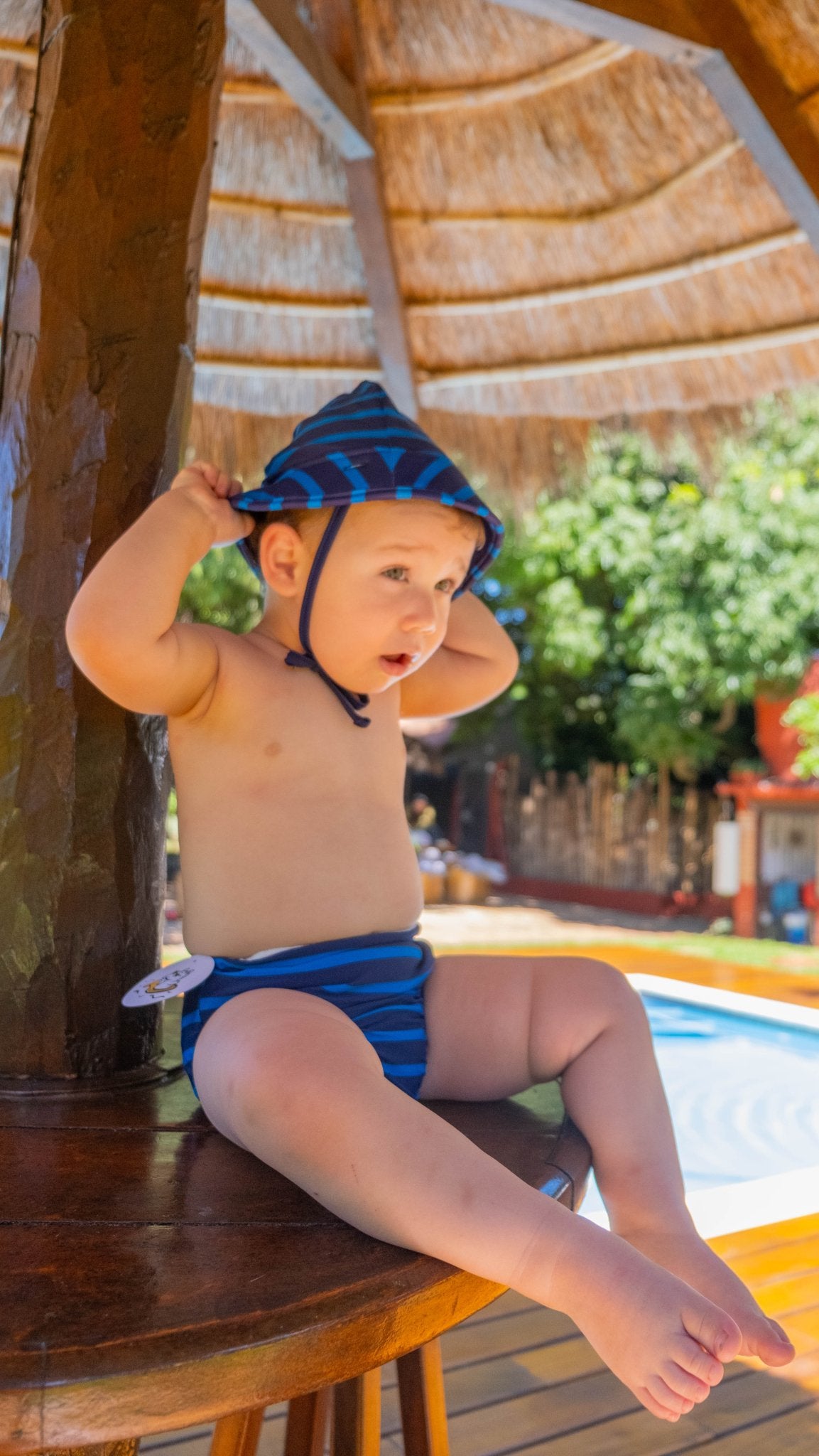 Conjunto de Baño Bebé UPF50 | Traje de Baño y Gorro Solar con Protección UV - shop_name peluche capibara popmart labubu diadelniño paraguay comprar en shop_name Conjunto de Baño Bebé UPF50 | Traje de Baño y Gorro Solar con Protección UV, la mejor calidad en - Wow Concept Conjunto de Baño Bebé UPF50 | Traje de Baño y Gorro Solar con Protección UV en