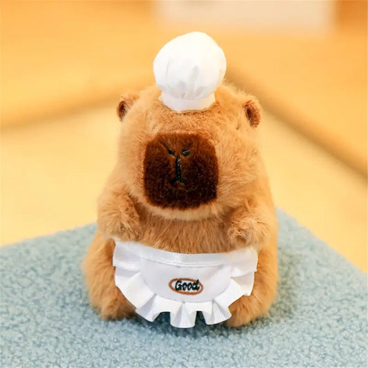 Llavero Capibara Chef - shop_name peluche capibara popmart labubu diadelniño paraguay comprar en shop_name Llavero Capibara Chef, la mejor calidad en - Wow Concept Llavero Capibara Chef en