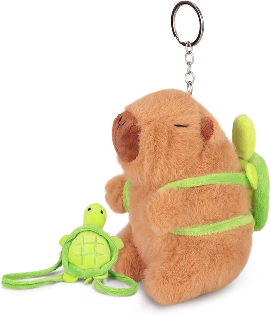 Llavero Capibara con hoja - shop_name peluche capibara popmart labubu diadelniño paraguay comprar en shop_name Llavero Capibara con hoja, la mejor calidad en - Mi tienda Llavero Capibara con hoja en