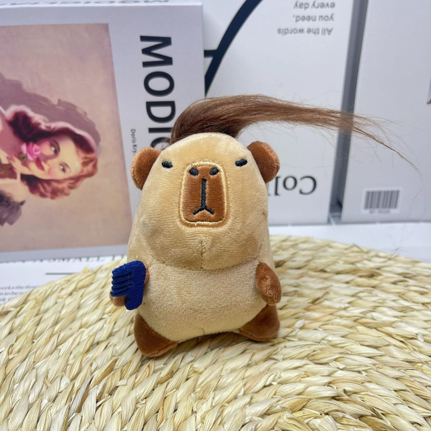 Llavero Capibara Punk - shop_name peluche capibara popmart labubu diadelniño paraguay comprar en shop_name Llavero Capibara Punk, la mejor calidad en - Wow Concept Llavero Capibara Punk en