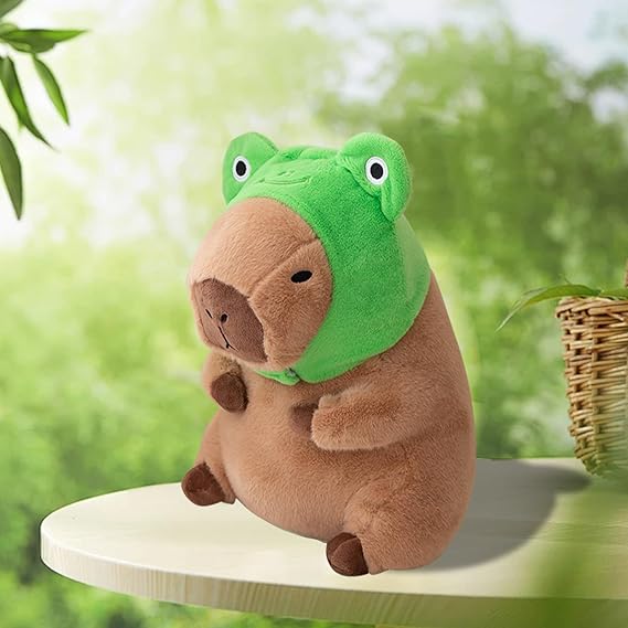 Llavero Capibara Rana - shop_name peluche capibara popmart labubu diadelniño paraguay comprar en shop_name Llavero Capibara Rana, la mejor calidad en - Wow Concept Llavero Capibara Rana en