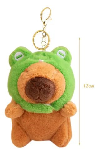 Llavero Capibara Rana - shop_name peluche capibara popmart labubu diadelniño paraguay comprar en shop_name Llavero Capibara Rana, la mejor calidad en - Wow Concept Llavero Capibara Rana en