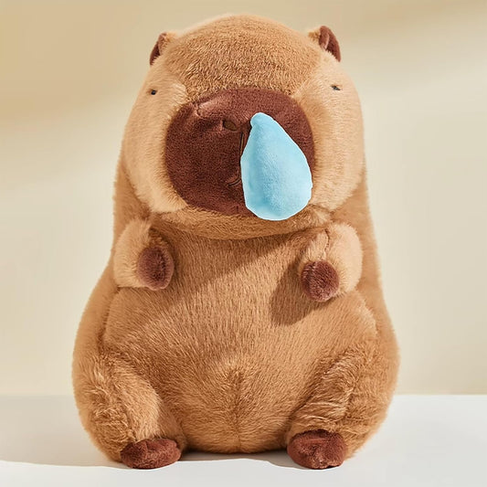 Peluche Capibara Sonriente con Babero - shop_name peluche capibara popmart labubu diadelniño paraguay comprar en shop_name Peluche Capibara Sonriente con Babero, la mejor calidad en - Mi tienda Peluche Capibara Sonriente con Babero en