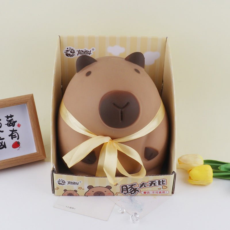 Squishy Capibara Antiestrés - shop_name peluche capibara popmart labubu diadelniño paraguay comprar en shop_name Squishy Capibara Antiestrés, la mejor calidad en - Wow Concept Squishy Capibara Antiestrés en