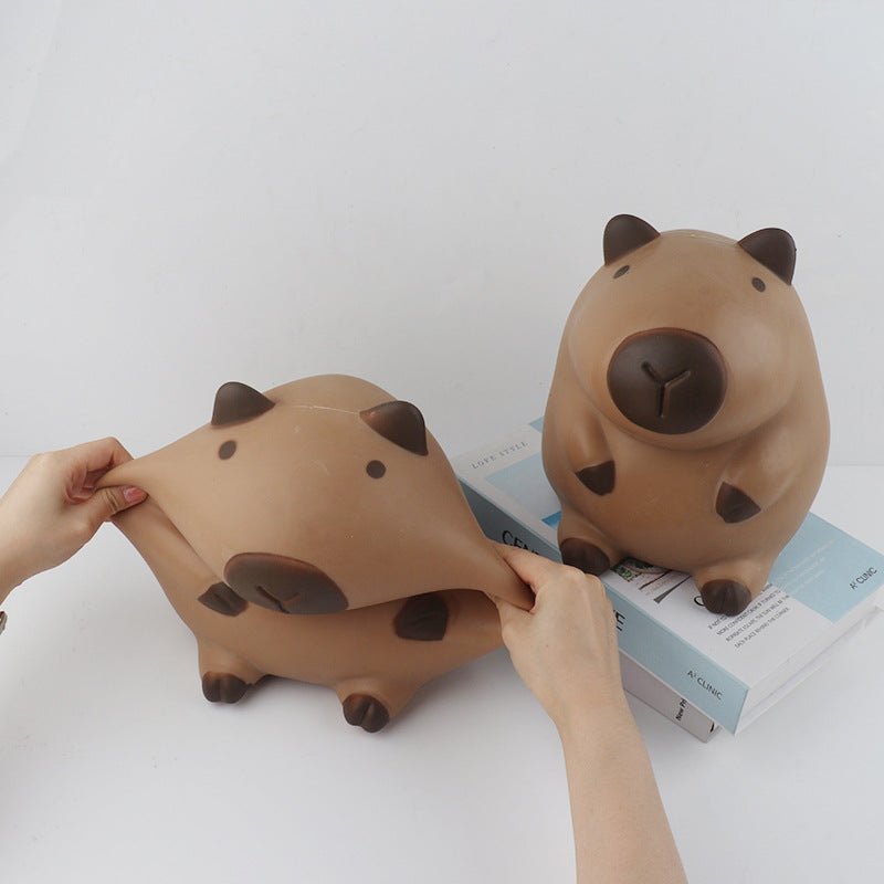 Squishy Capibara Antiestrés - shop_name peluche capibara popmart labubu diadelniño paraguay comprar en shop_name Squishy Capibara Antiestrés, la mejor calidad en - Wow Concept Squishy Capibara Antiestrés en